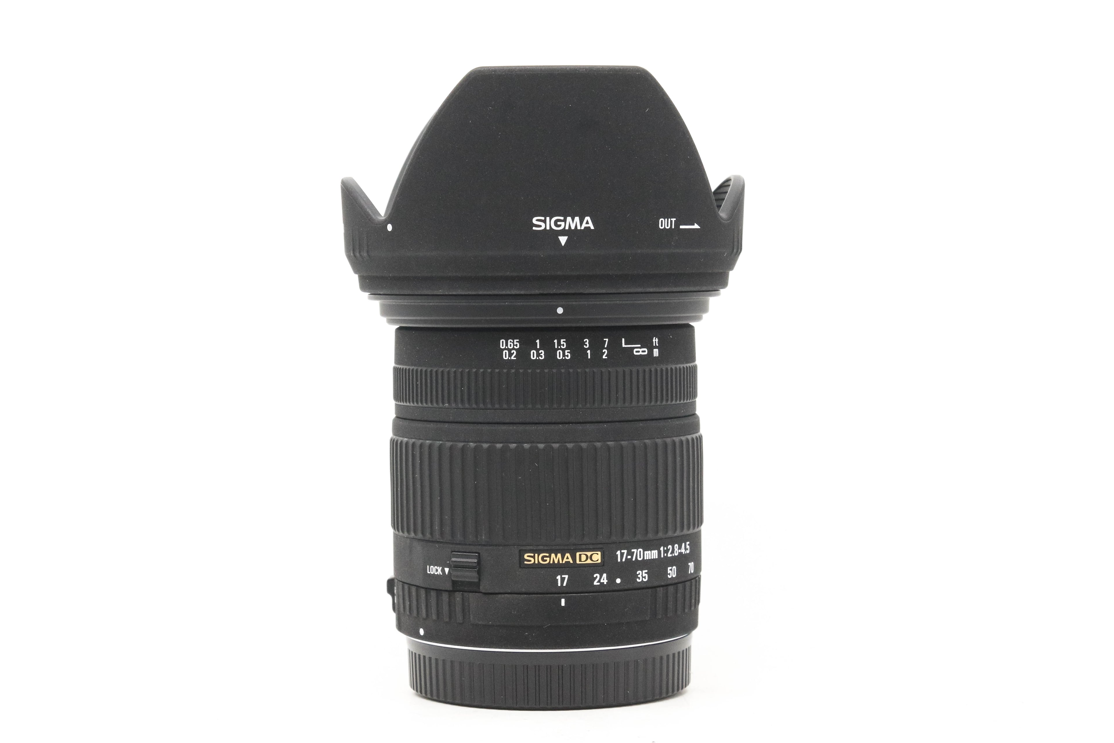 Sigma 17-70mm f/2.8-4.5 DC Macro - Canon EF-S Fit The Camera Cart